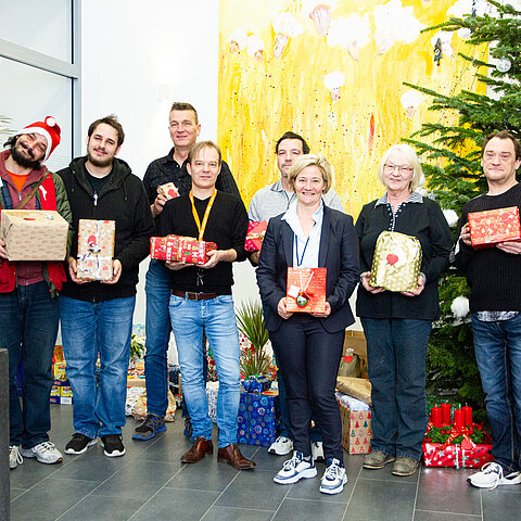 VISUS erfüllt Herzenswünsche – Geschenkübergabe VISUS erfüllt Herzenswünsche – Geschenkübergabe