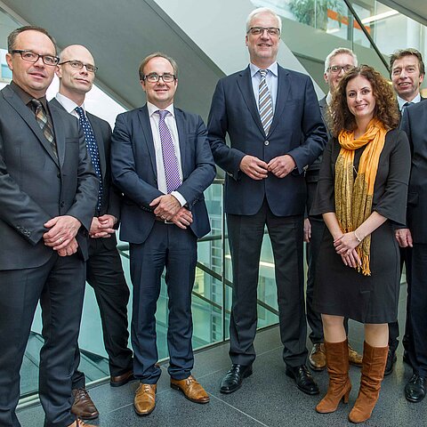 Minister Garrelt Duin zu Gast bei VISUS Minister Garrelt Duin zu Gast bei VISUS