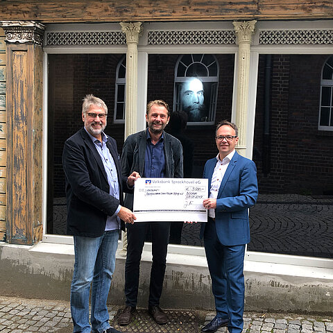 VISUS Spendenlauf 2019 – Spendenübergabe VISUS Spendenlauf 2019– Spendenübergabe
