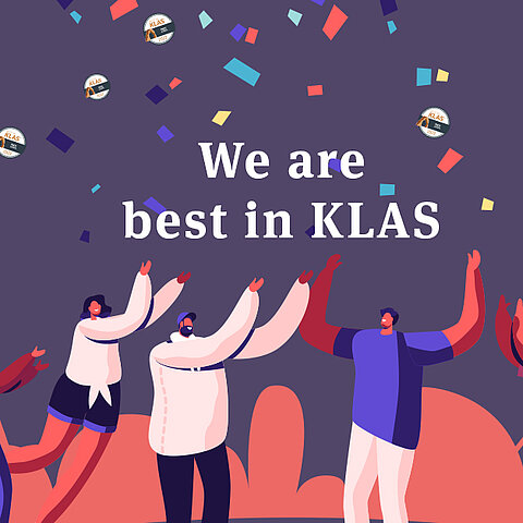 We are awarded - Best in KLAS 2022 We are awarded - Best in KLAS 2022