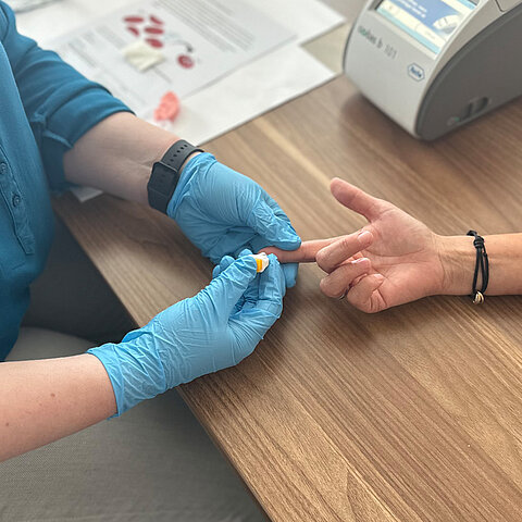 Ein Tag für die Gesundheit VISUS_Gesundheitstag_2025_Diabetes-Test