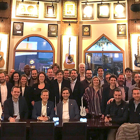 Delegations-Treffen HIMSS19 im Hard Rock Café Delegations-Treffen HIMSS19 im Hard Rock Café
