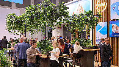 DMEA 2026 - Impressionen Kaffeebar